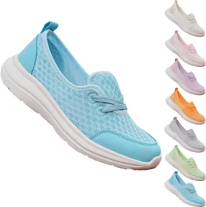 2025 New Women's Soft Sole Mesh Comfort Orthopedic Shoes, Low-top Flat Arch Support Walking Shoe, Comfortable Walking Shoes Women Arch Support