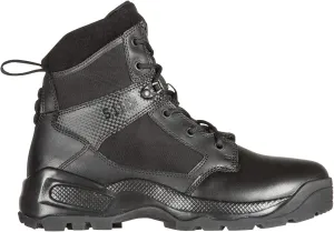 5.11 Tactical ATAC 2.0 6-Inch Boots, NZ Ortholite Footbed, Slip-Resistant Outsole, Black, Style 12401