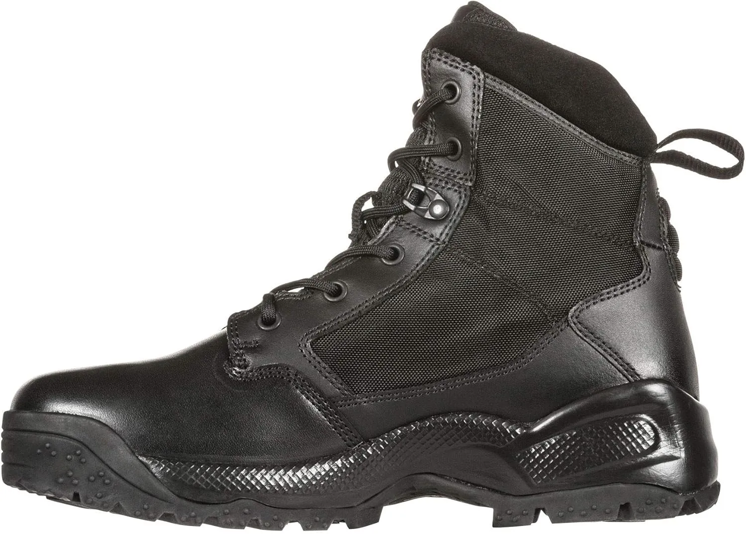 5.11 Tactical ATAC 2.0 6-Inch Boots, NZ Ortholite Footbed, Slip-Resistant Outsole, Black, Style 12401