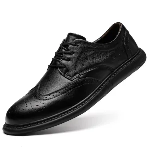 Advbridge new men dress shoes high quality leather formal shoes men big size 37-47 oxford shoes for men fashion office shoes men