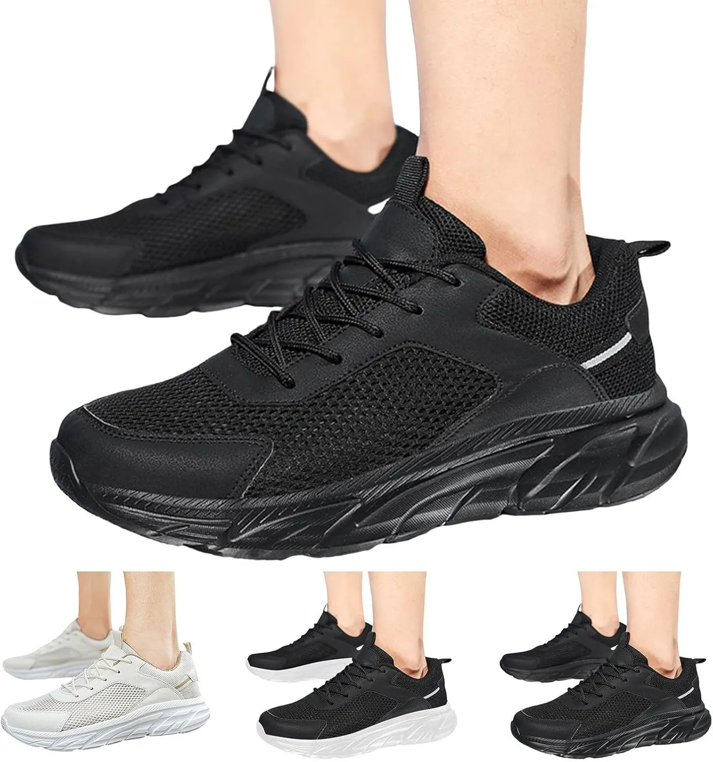 Arch Support Hiking Shoes for Men Breathable Casual Comfortable Walking Sneaker Business Casual Versatile Shoes