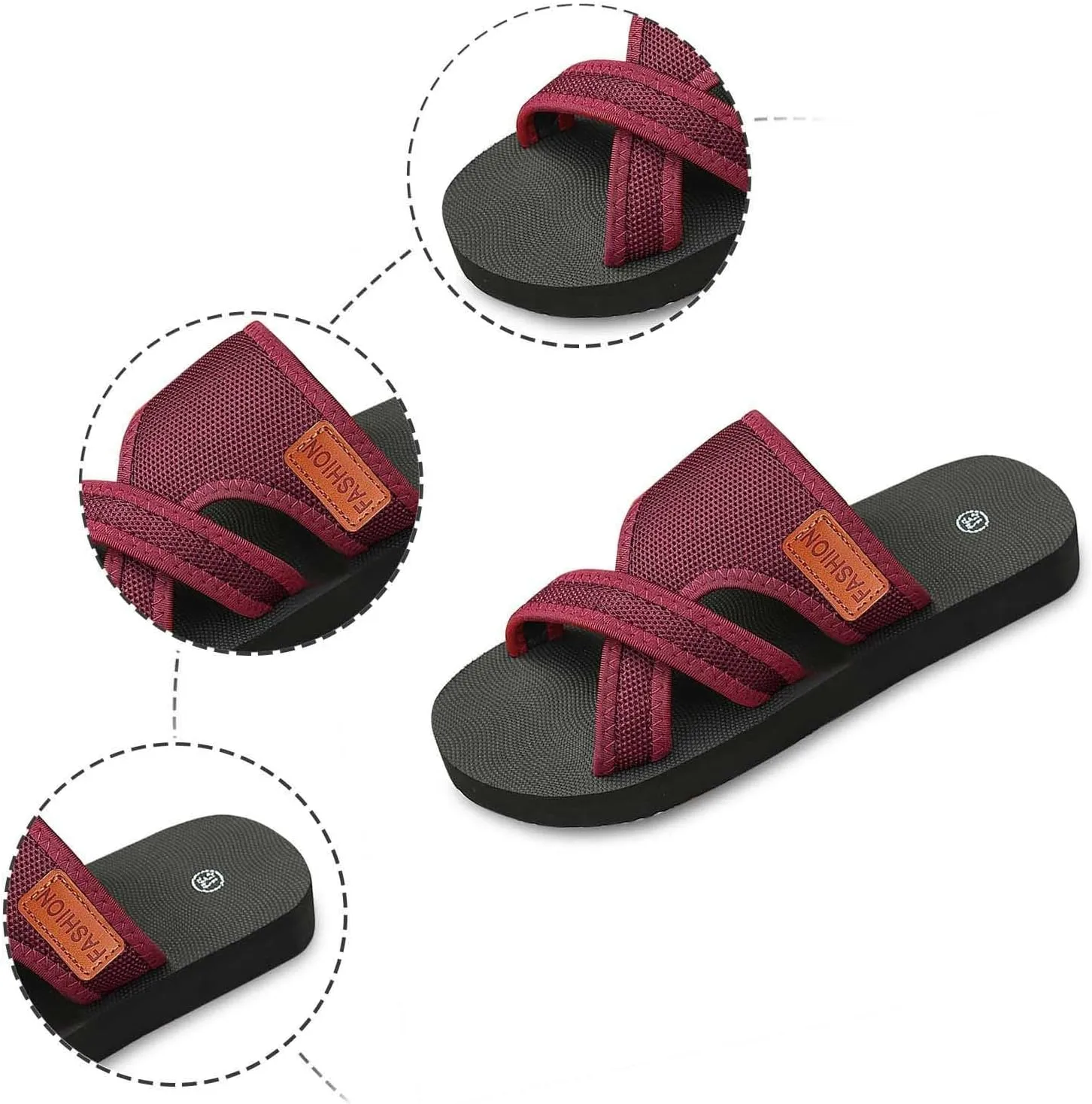 Arch Support Sandals Women's Dressy Women Orthopedic Shoes 2025 Beach Slide With Arch Support Vacation Flip Flops