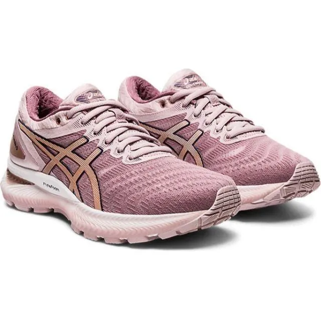 Asics Gel-Nimbus 22 Women Running Shoes Rose/Rose Gold