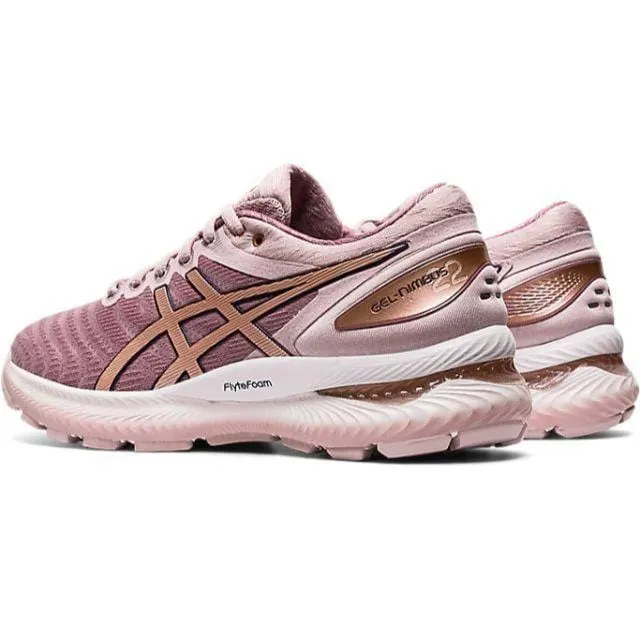 Asics Gel-Nimbus 22 Women Running Shoes Rose/Rose Gold