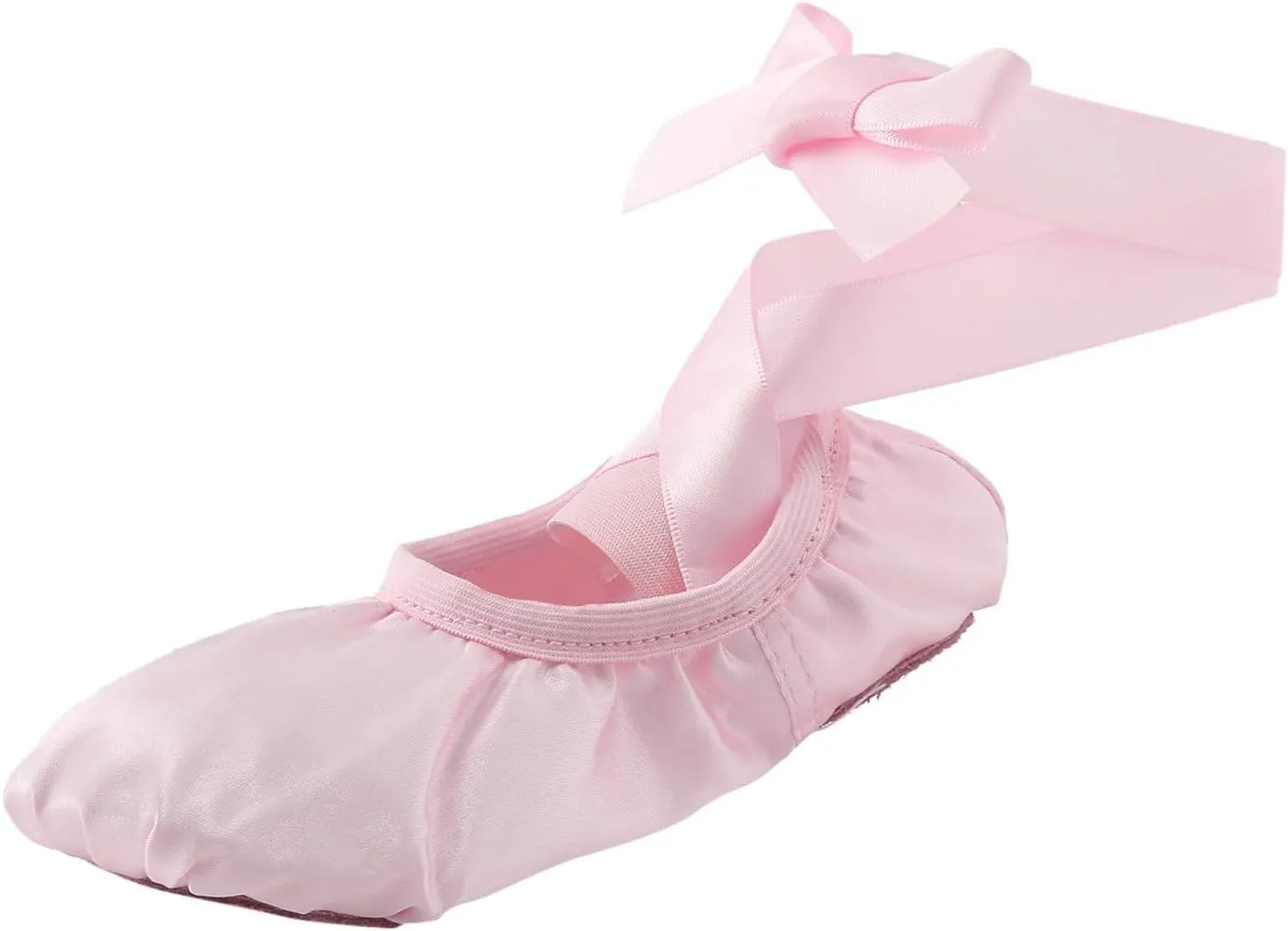 Ballet Shoes for Girls Ribbons Ballet Slippers Dance Shoes Toddler Girl Ballet Flat?? Toddler Girl Ballet Shoes