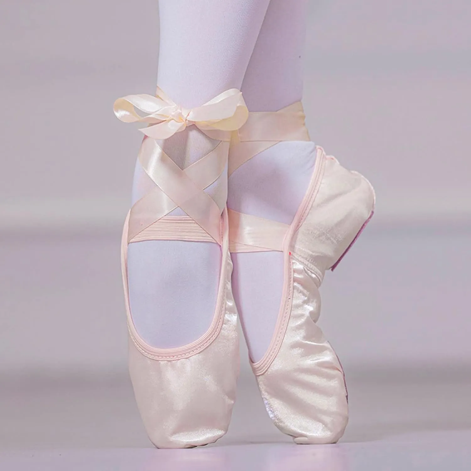 Ballet Shoes for Girls Ribbons Ballet Slippers Dance Shoes Toddler Girl Ballet Flat?? Toddler Girl Ballet Shoes