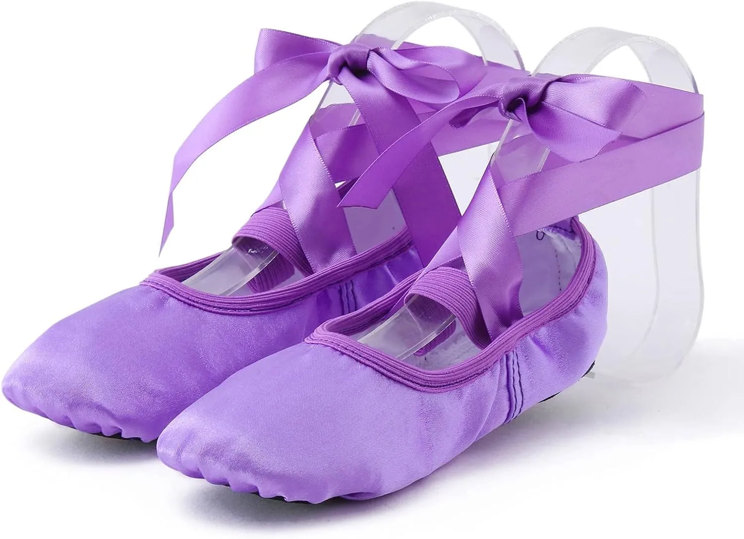 Ballet Shoes for Girls Ribbons Ballet Slippers Dance Shoes Toddler Girl Ballet Flat?? Toddler Girl Ballet Shoes