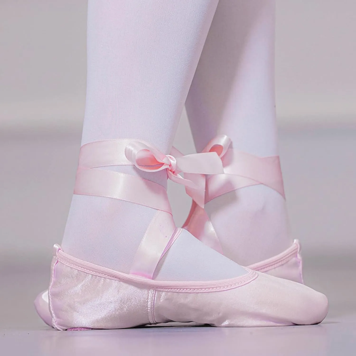 Ballet Shoes for Girls Ribbons Ballet Slippers Dance Shoes Toddler Girl Ballet Flat?? Toddler Girl Ballet Shoes