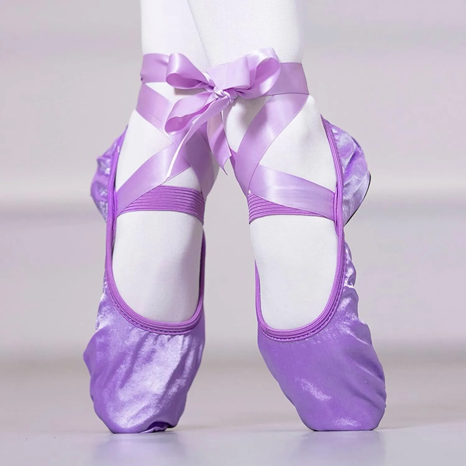 Ballet Shoes for Girls Ribbons Ballet Slippers Dance Shoes Toddler Girl Ballet Flat?? Toddler Girl Ballet Shoes