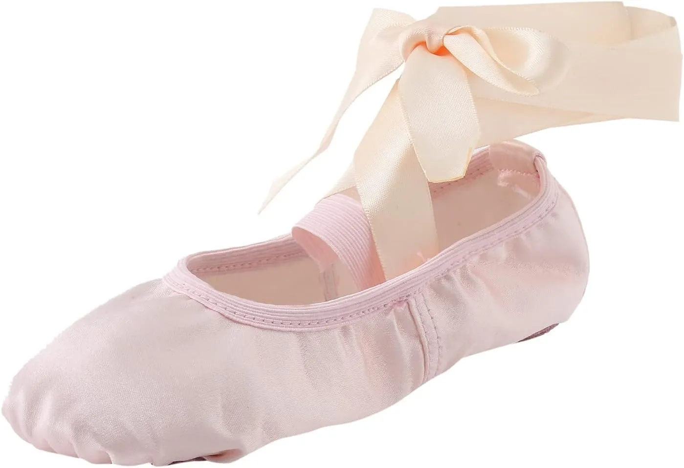 Ballet Shoes for Girls Ribbons Ballet Slippers Dance Shoes Toddler Girl Ballet Flat?? Toddler Girl Ballet Shoes