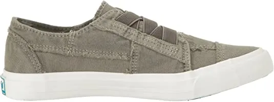 Blowfish Marley Steel Grey Color Washed Canvas Fashion Sneakers