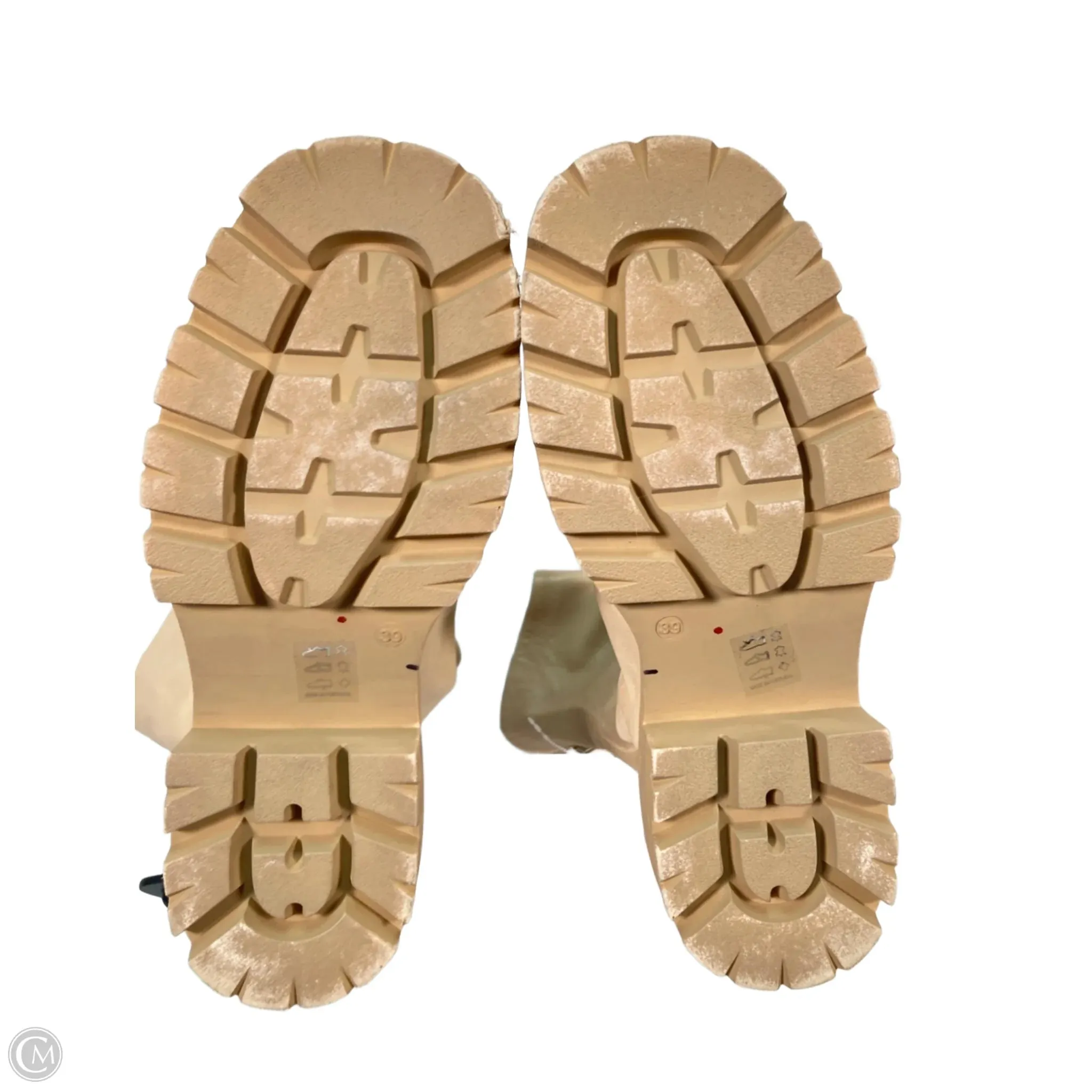 Boots Mid-calf Heels By Free People In Tan, Size: 8.5
