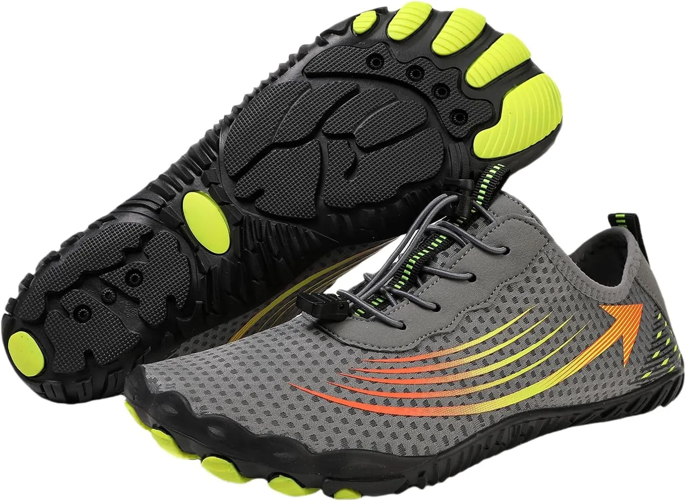 Canbebig Womens Barefoot Shoes Lightweight Hiking Shoes Waterproof Trail Running Shoe Healthy and Non-Slip Breathable Barefoot Shoe