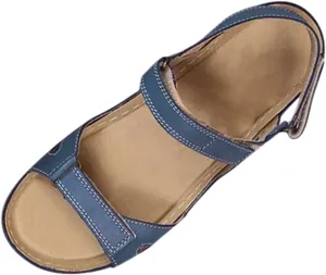 Casual Sandals Women Flat Platform Sandals for Women Orthopedic Open Toe Shoes Slip On Casual Sandals
