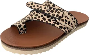 Casual Sandals Women Orthopedic Sandals for Women Clip Toe Roman Flip Flops Comfortable Casual Sandals