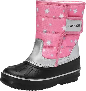 Children Boots Snow Boots Girls Boys Outdoor Boots Non Slip Warm Boots Cotton Snow Boots Booties Kids Girl Shoes Size 8