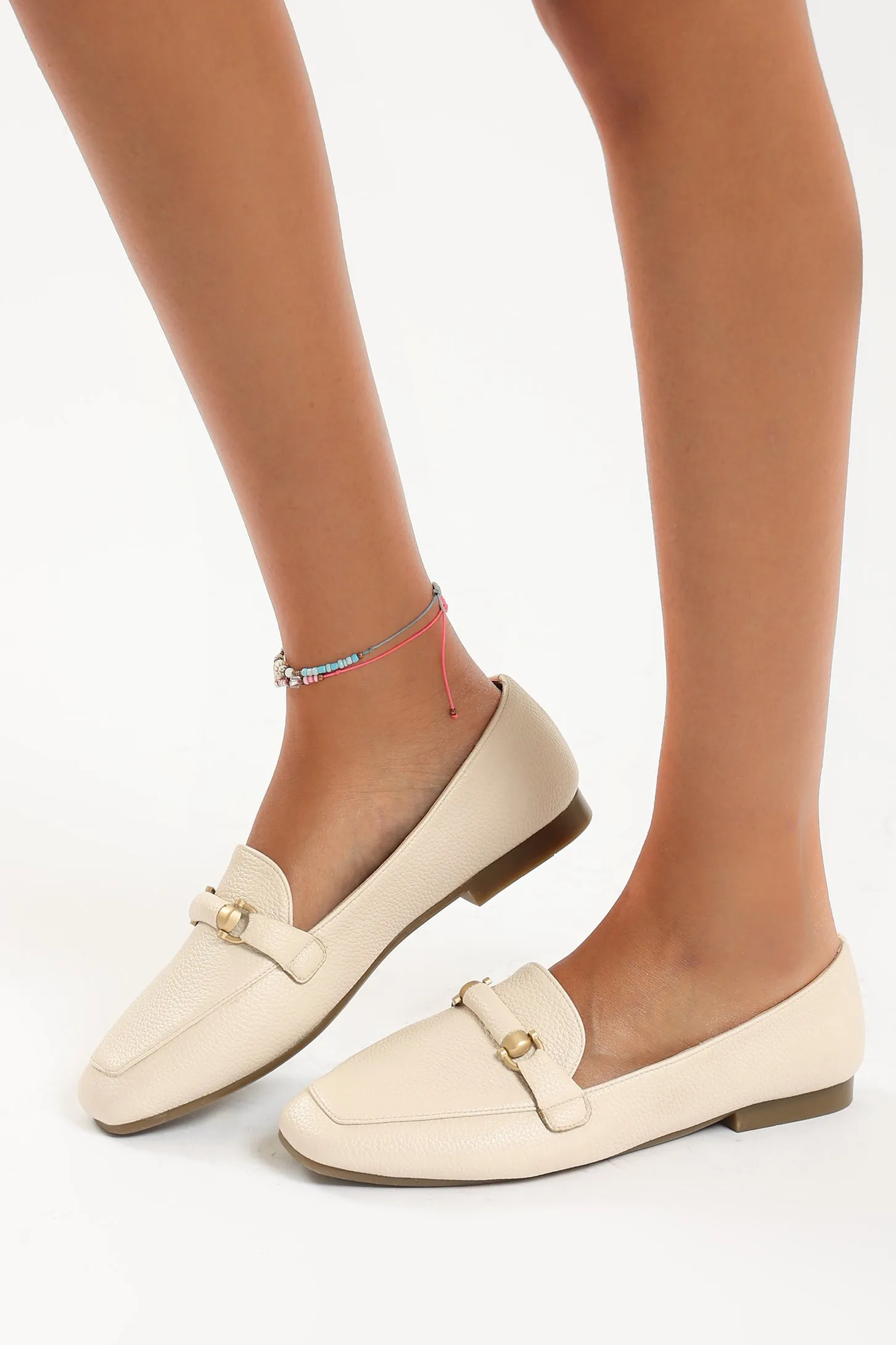 CLOUD STEP LOAFERS - BEIGE