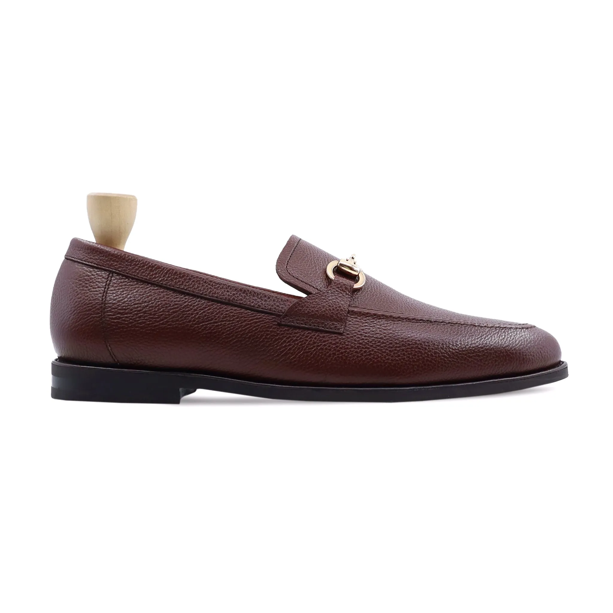Cove - Men's Oxblood Pebble Grain Loafer
