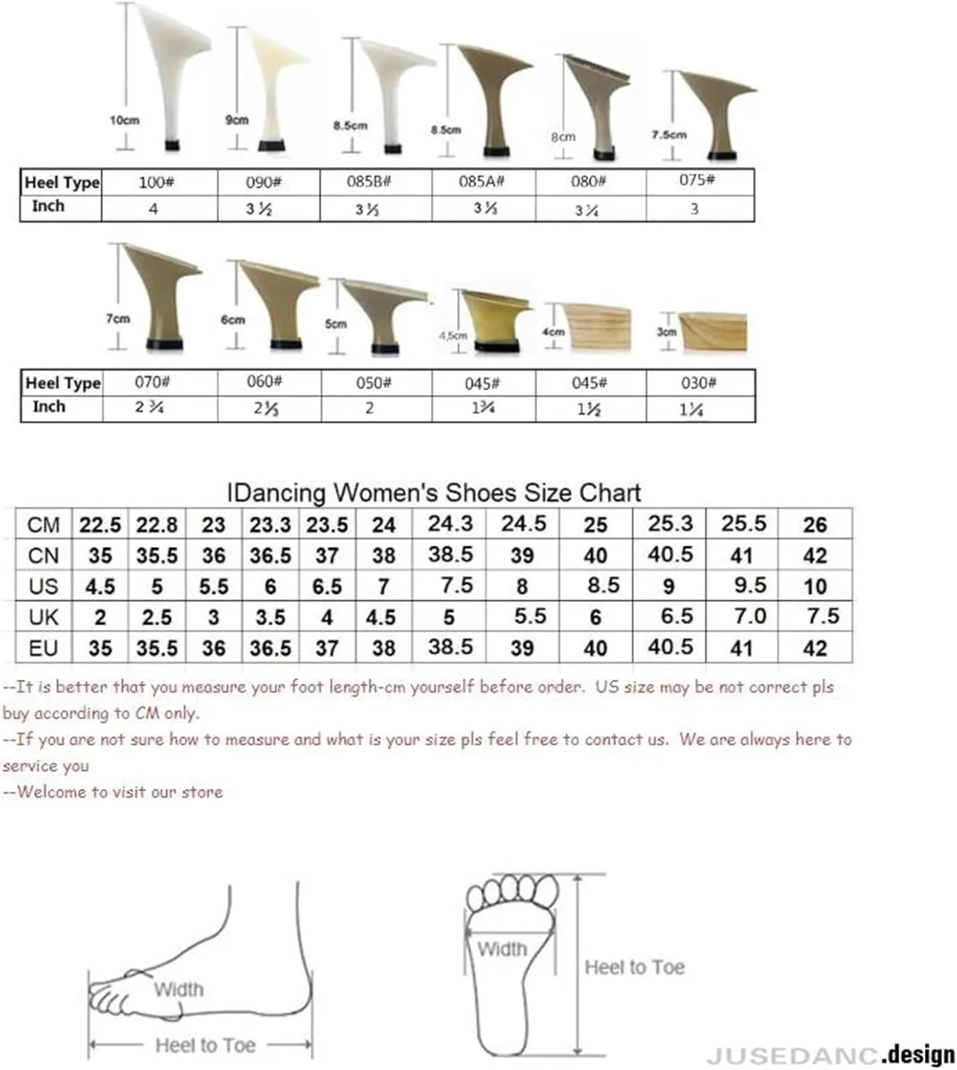 Dancing Shoes for Woman Women Latin Dance Shoes Jazz Shoes Wedding Dancing Shoes(Bronze Heel 7.5cm,Color-10)