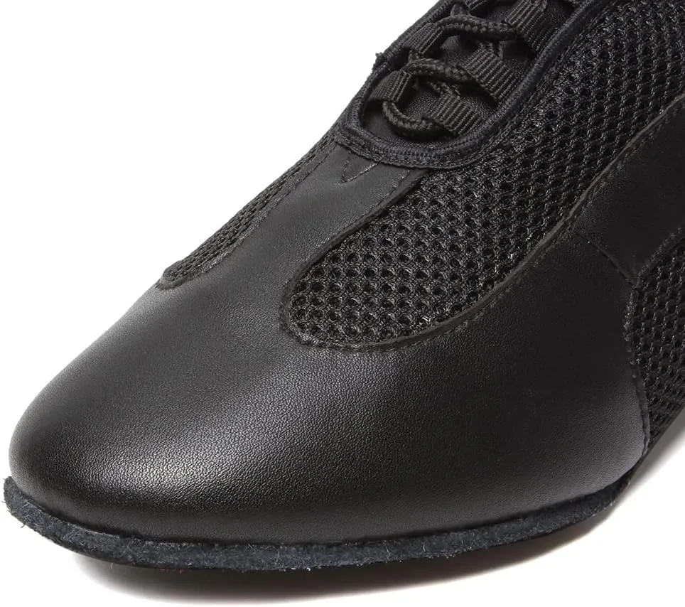 DKZSYIM Women&Men Ballroom Dance Practice Shoes Closed Toe Latin Tango Modern Dance Teaching Shoes,Model WZSP709