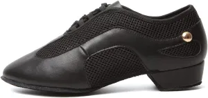 DKZSYIM Women&Men Ballroom Dance Practice Shoes Closed Toe Latin Tango Modern Dance Teaching Shoes,Model WZSP709