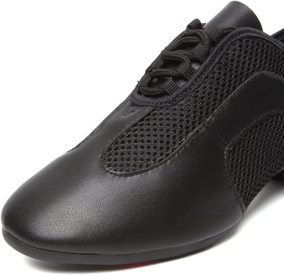 DKZSYIM Women&Men Ballroom Dance Practice Shoes Closed Toe Latin Tango Modern Dance Teaching Shoes,Model WZSP709
