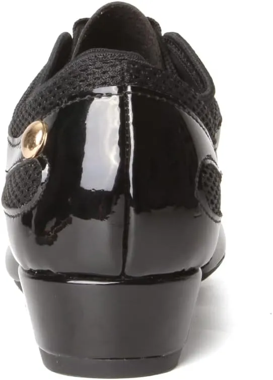 DKZSYIM Women&Men Ballroom Dance Practice Shoes Closed Toe Latin Tango Modern Dance Teaching Shoes,Model WZSP709