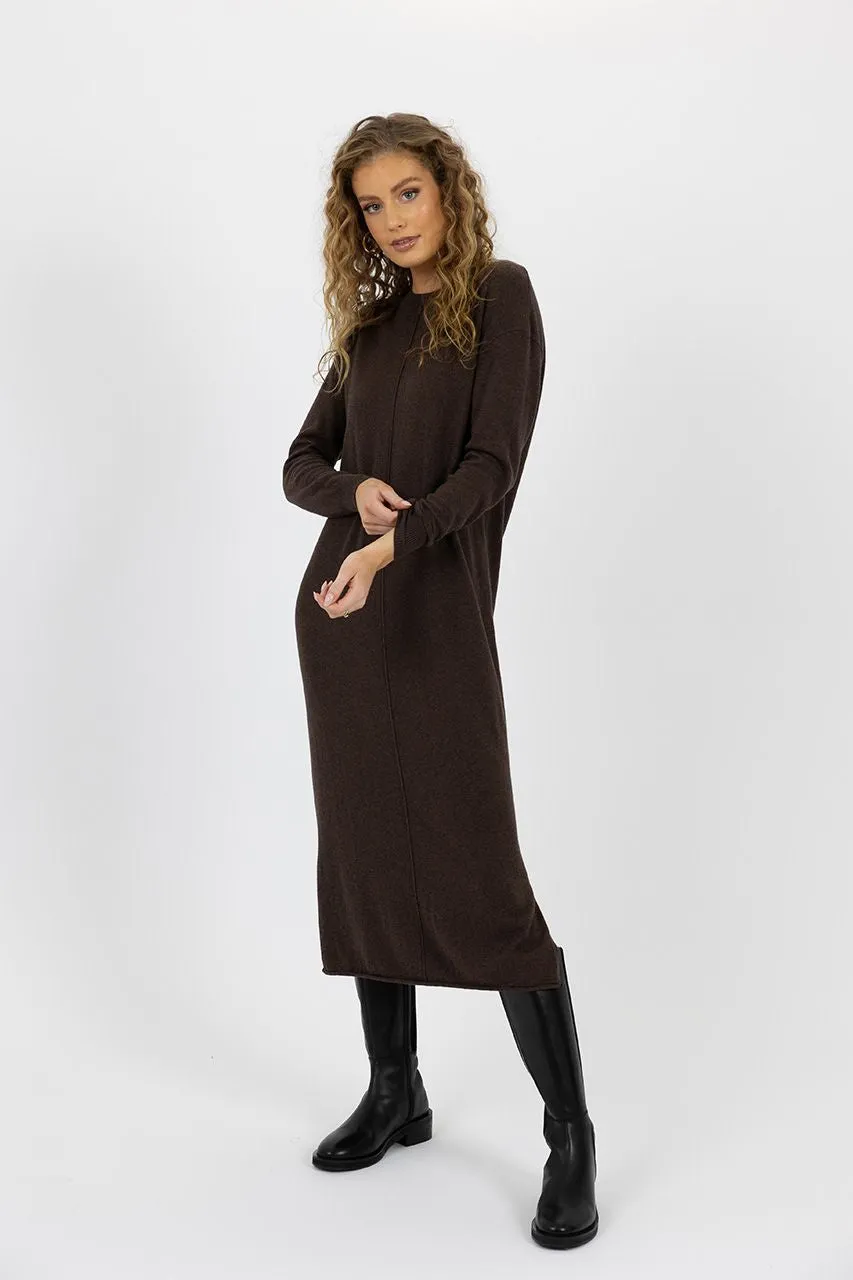 Elena Dress - Espresso