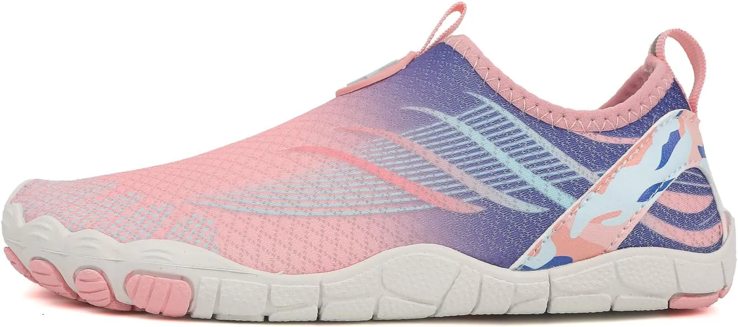 Hike Barefoot Shoes for Women Breathable Non-Slip Athletic Footwear Quick Dry Comfortable Wide Toe Grounding Shoes Lightweight Beach Pool Aqua Swim Surf Diabetic Walking Shoe