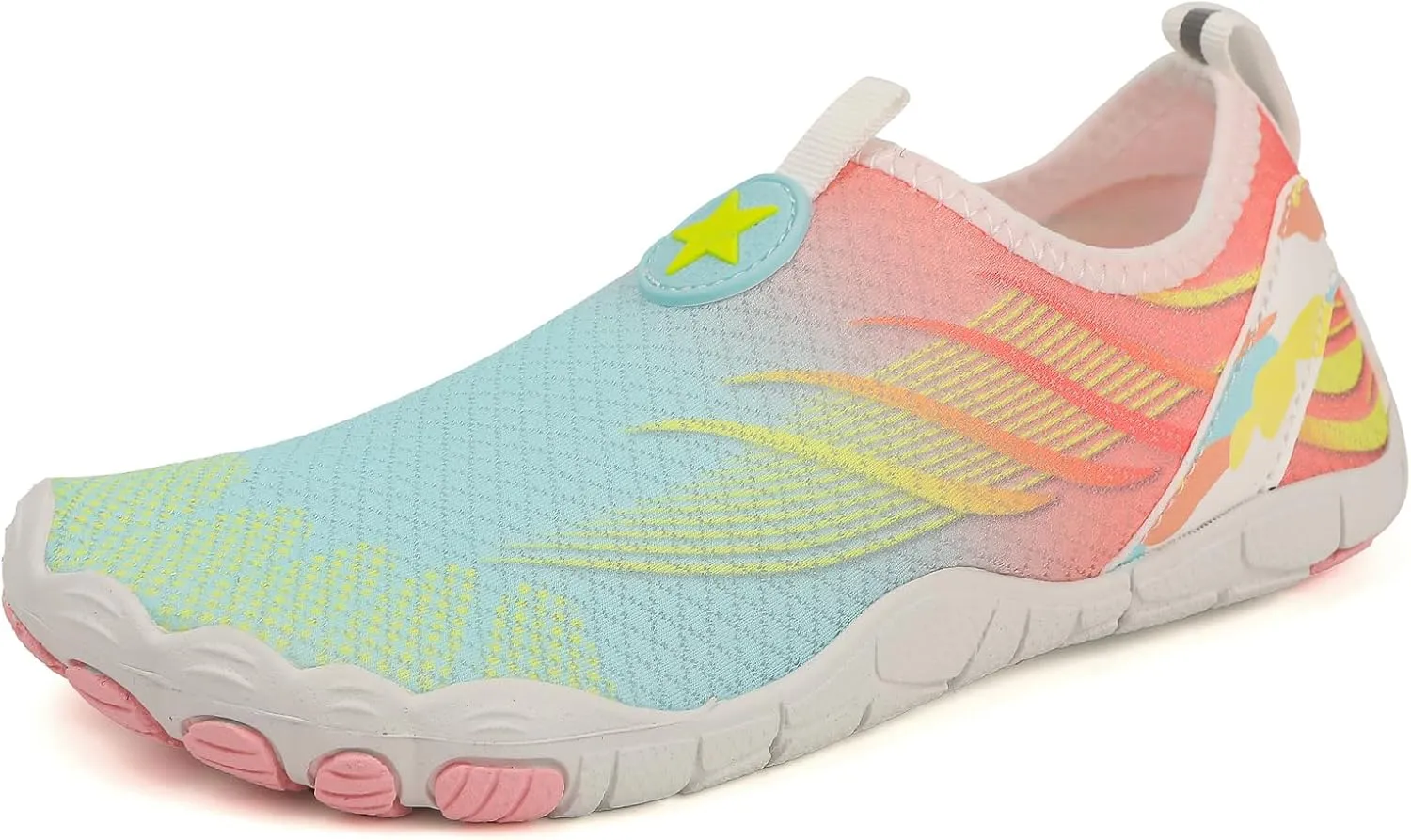 Hike Barefoot Shoes for Women Breathable Non-Slip Athletic Footwear Quick Dry Comfortable Wide Toe Grounding Shoes Lightweight Beach Pool Aqua Swim Surf Diabetic Walking Shoe