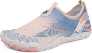 Hike Barefoot Shoes for Women Breathable Non-Slip Athletic Footwear Quick Dry Comfortable Wide Toe Grounding Shoes Lightweight Beach Pool Aqua Swim Surf Diabetic Walking Shoe