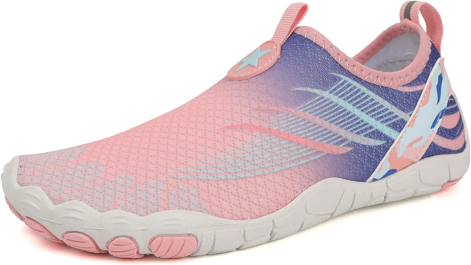 Hike Barefoot Shoes for Women Breathable Non-Slip Athletic Footwear Quick Dry Comfortable Wide Toe Grounding Shoes Lightweight Beach Pool Aqua Swim Surf Diabetic Walking Shoe