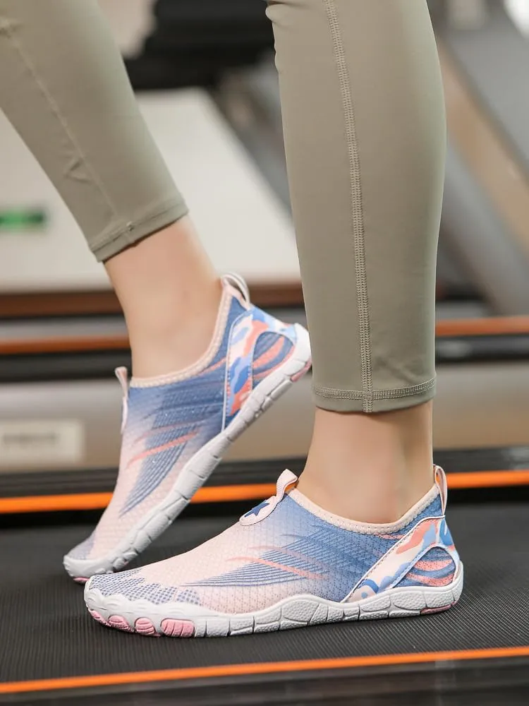 Hike Barefoot Shoes for Women Breathable Non-Slip Athletic Footwear Quick Dry Comfortable Wide Toe Grounding Shoes Lightweight Beach Pool Aqua Swim Surf Diabetic Walking Shoe