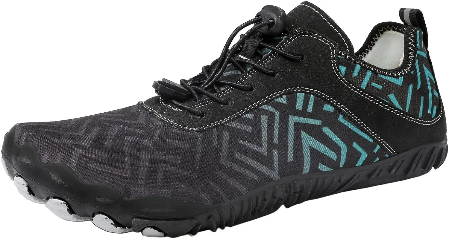 Hike Barefoot Shoes Womens Mens Anti-Slip Grounded Footwear Unisex Quick-Dry Wide Toe Box Healthy Breathable Sneaker Beach Pool Aqua Swim Surf Walking Hiking Shoes