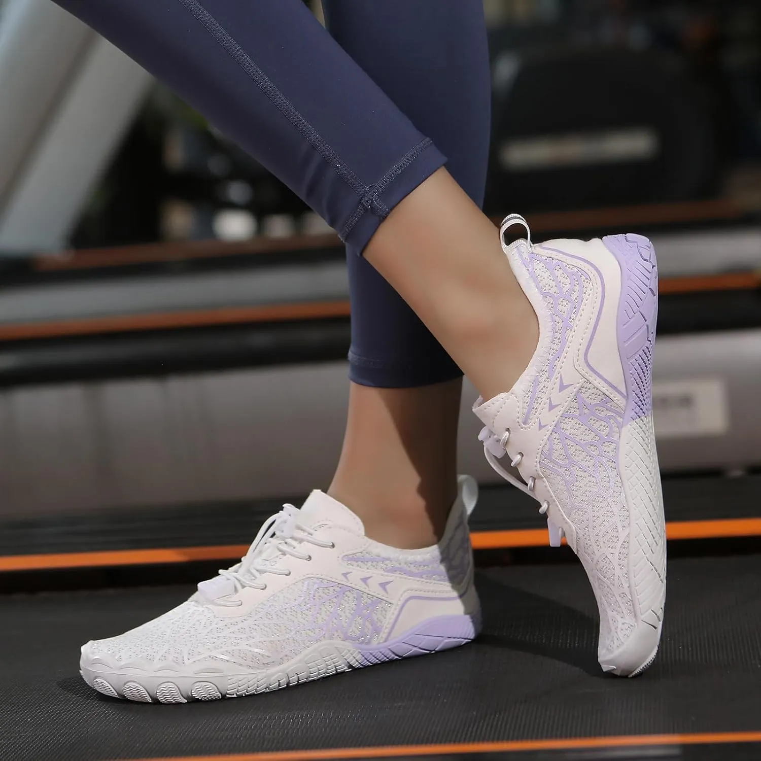 Hike Barefoot Shoes Womens Mens Anti-Slip Hiking Footwear Unisex Athletic Wide Toe Footwear Outdoor Beach Pool Aqua Swim Casual Hiking Shoes Train Healthy Running Sneaker
