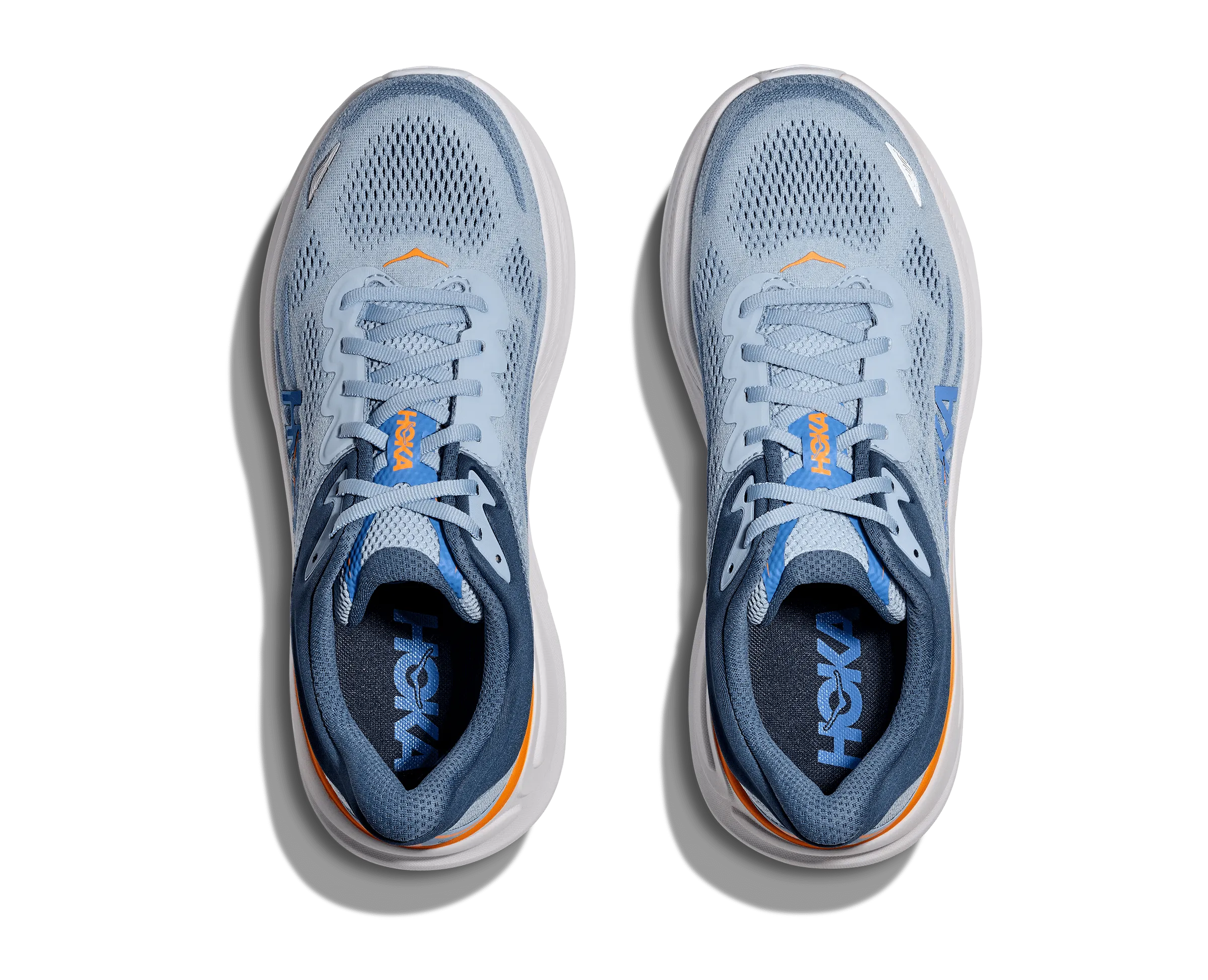 Hoka Men's Bondi 9 Running Shoes- Drizzle/Downpour