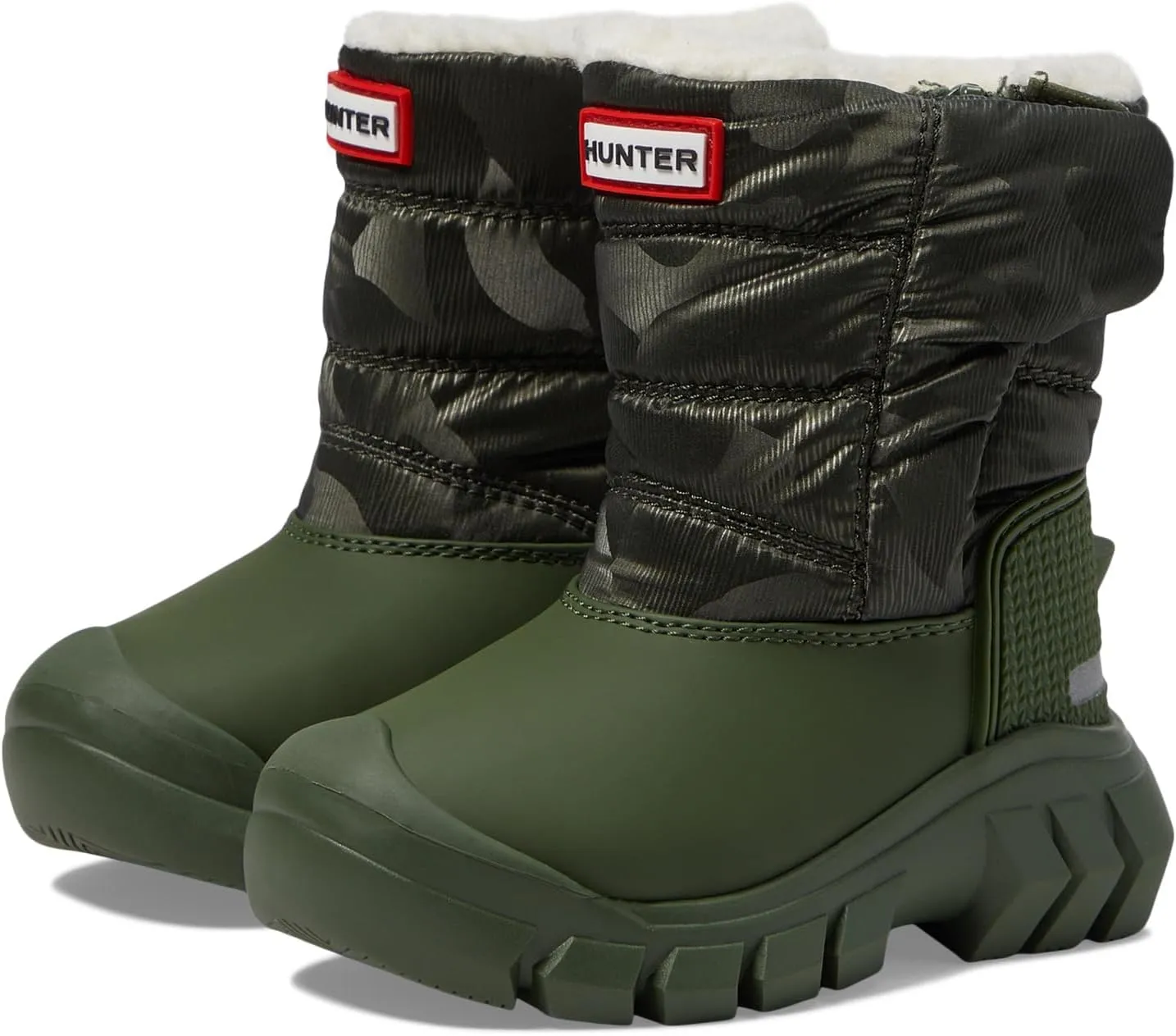 Hunter Intrepid Reflective Camo Snow Boot (Toddler/Little Kid)