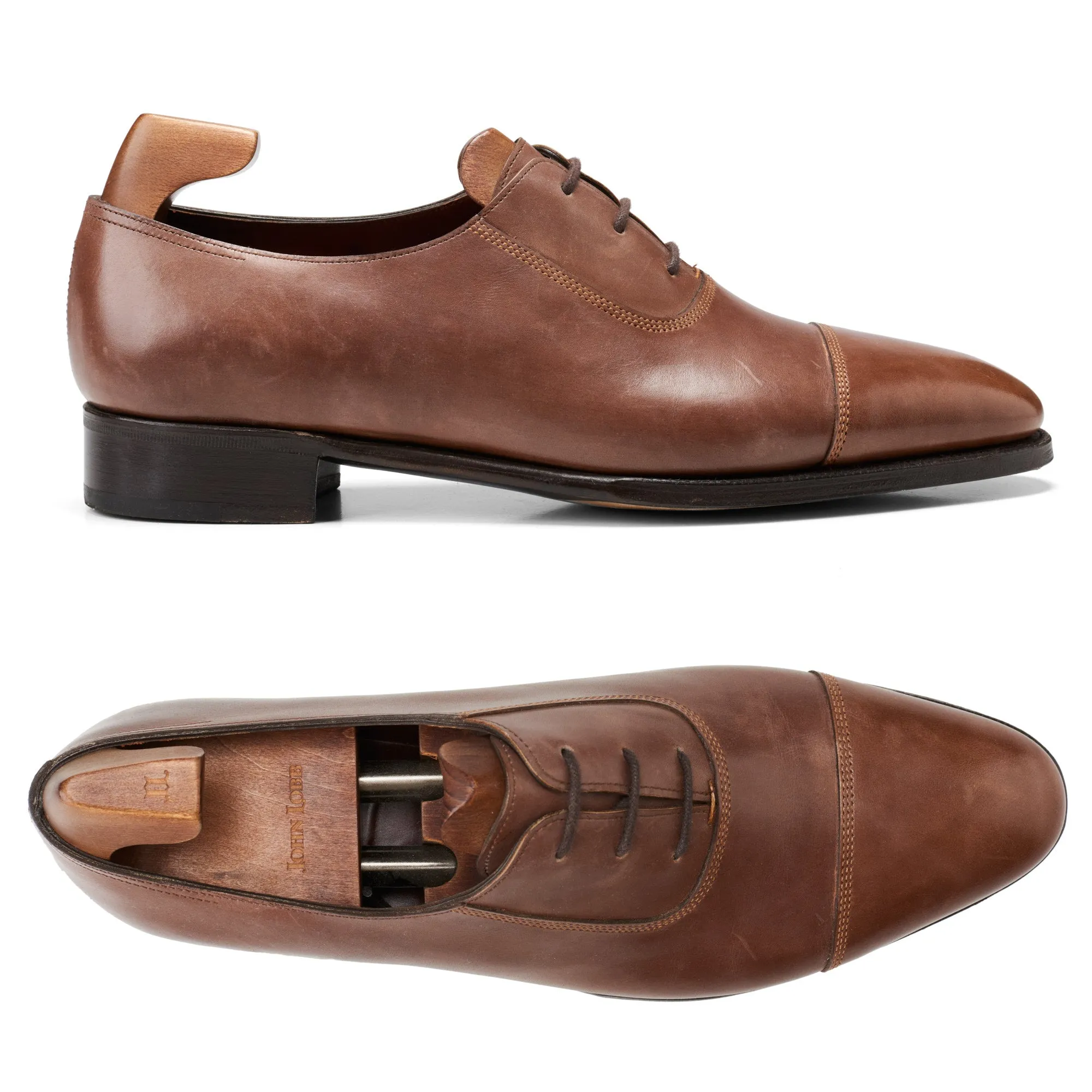 JOHN LOBB "ST CRÉPIN 2014" Limited Ed. Oxford Shoes UK 7.5E US 8.5 Last 7000