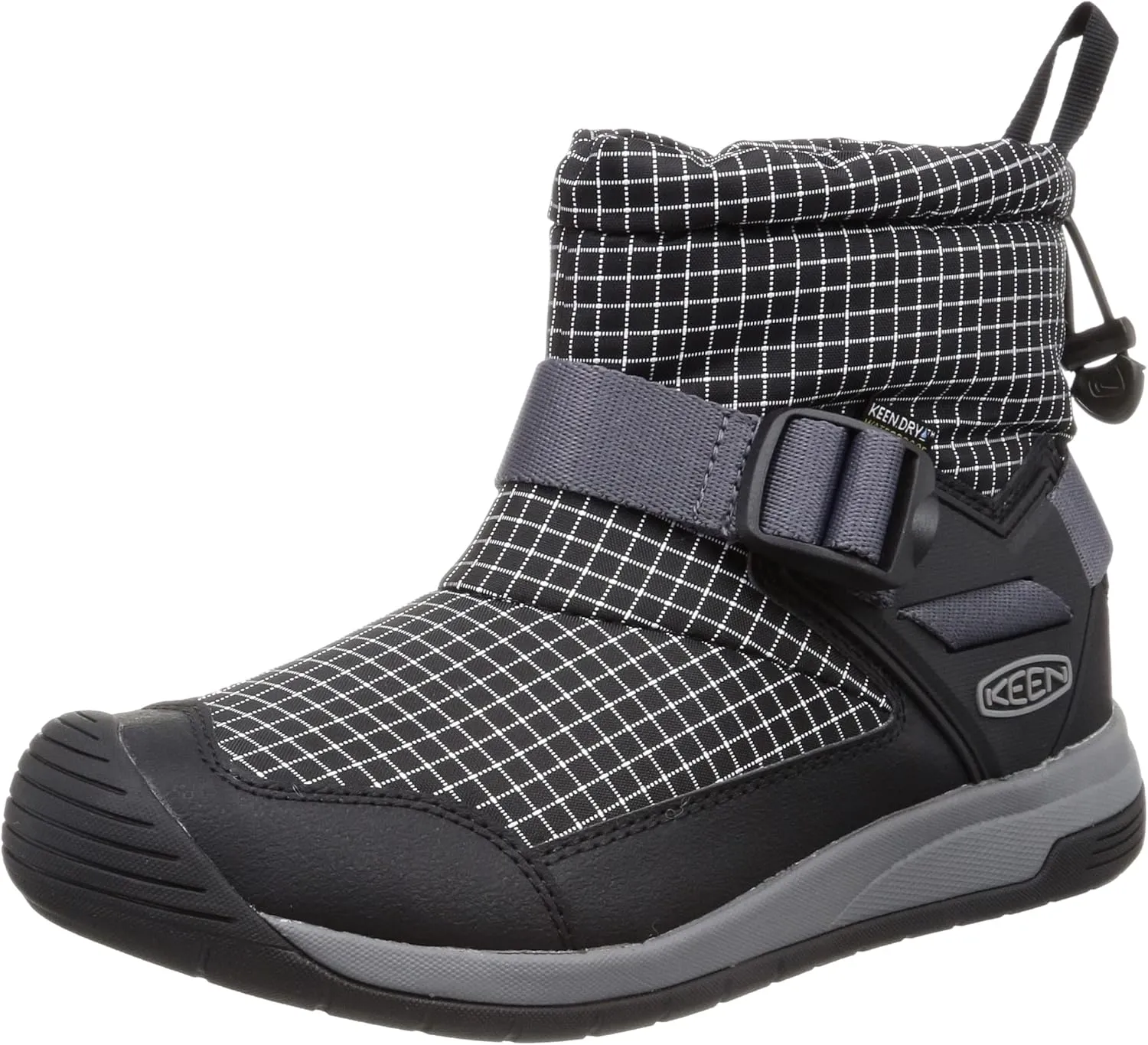 KEEN Men's Hoodromeo Waterproof Mid Height Insulated Pull on Snow Boots