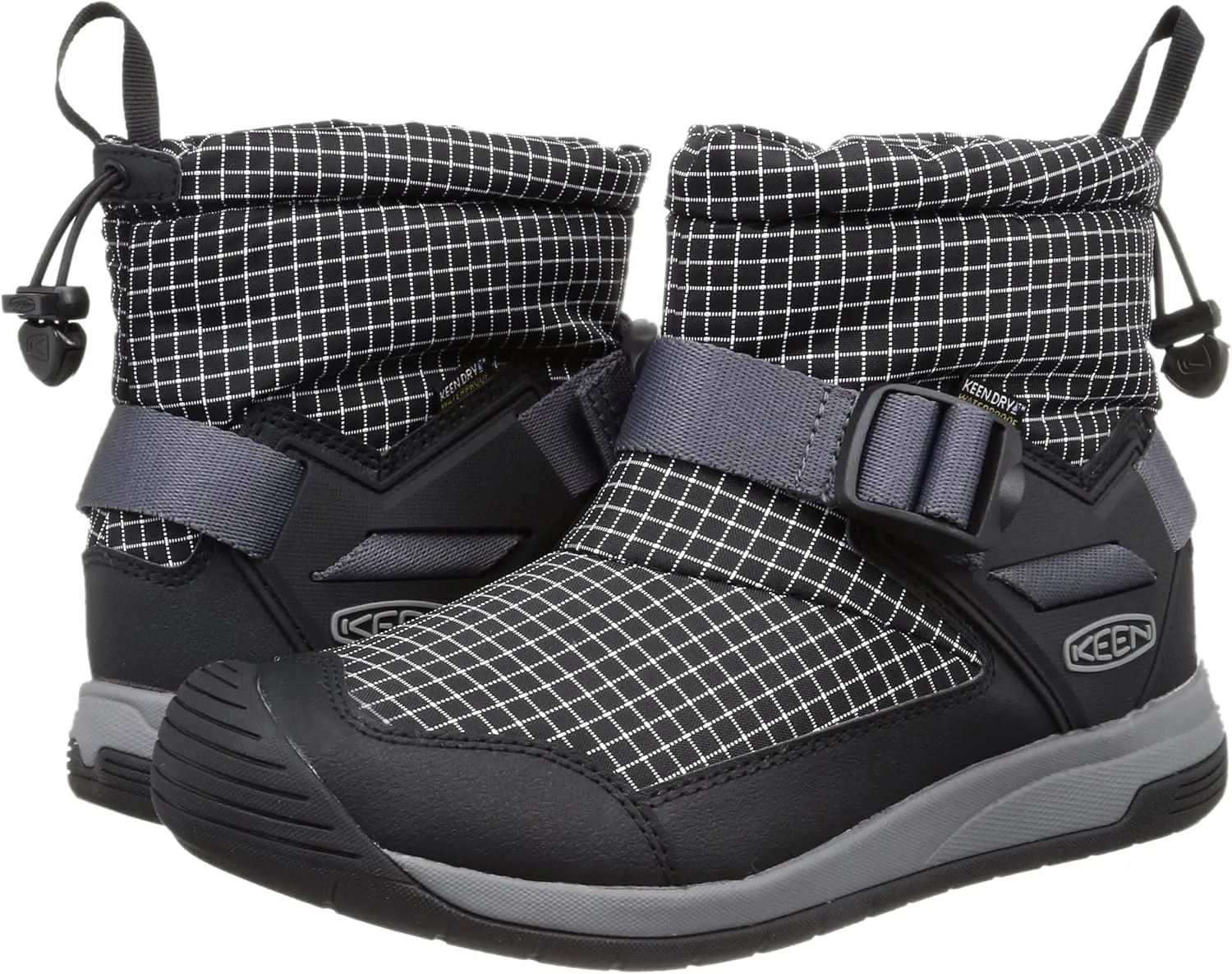 KEEN Men's Hoodromeo Waterproof Mid Height Insulated Pull on Snow Boots