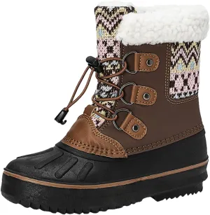 Kids Shoes Snow Boots Girls Boys OutdoorBoots Warm Boots With Cotton Snow Boots High Heel Boots for plus Size Shoes Wide