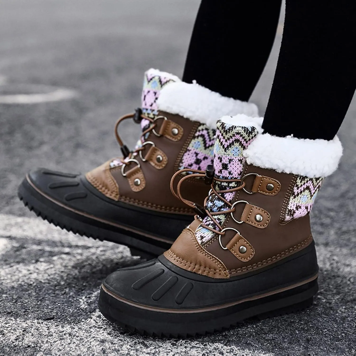 Kids Shoes Snow Boots Girls Boys OutdoorBoots Warm Boots With Cotton Snow Boots High Heel Boots for plus Size Shoes Wide