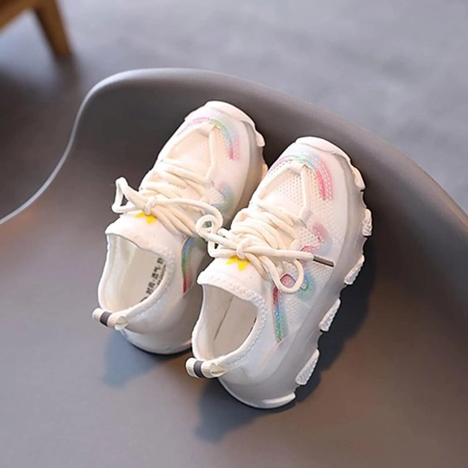 Lace Girls LED Shoes Toddler Up Infant Mesh Light Kids Boys Sport Girl's Shoes Youth Snow Boots Girls