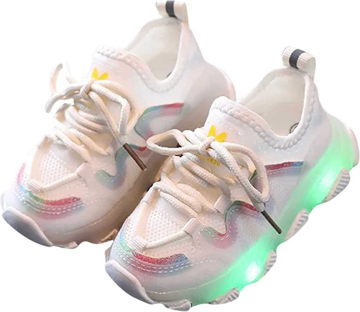 Lace Girls LED Shoes Toddler Up Infant Mesh Light Kids Boys Sport Girl's Shoes Youth Snow Boots Girls