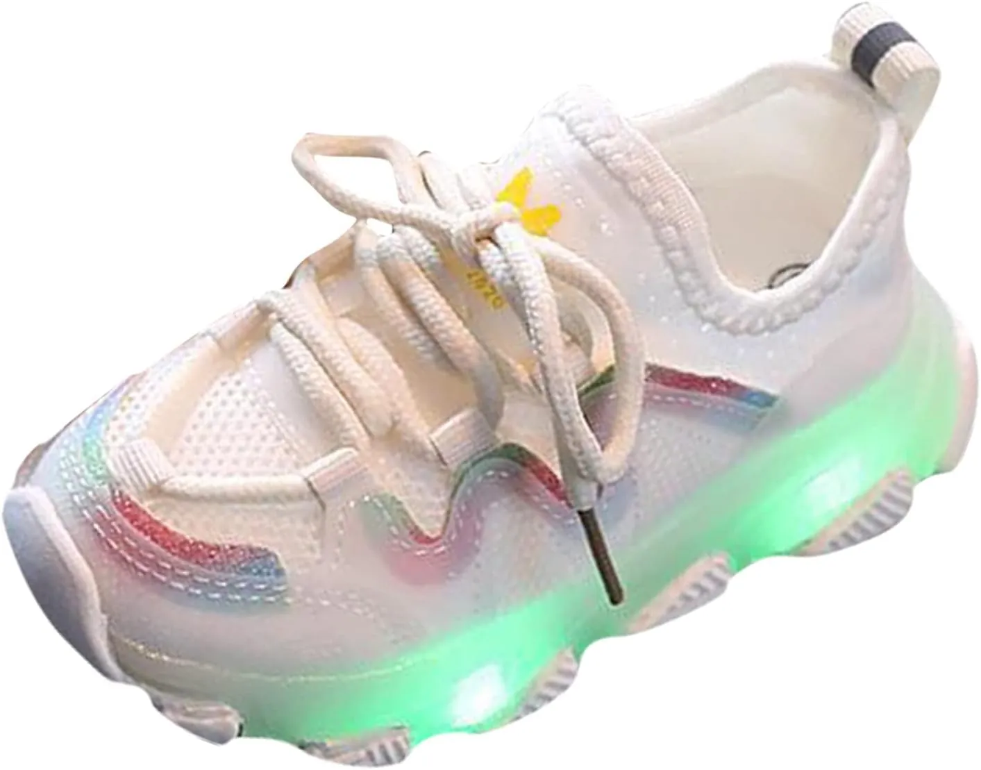 Lace Girls LED Shoes Toddler Up Infant Mesh Light Kids Boys Sport Girl's Shoes Youth Snow Boots Girls
