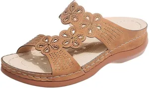 Ladmiple Womens Sandals Comfortable Dressy With Arch Support Orthopedic Arch Support Flip Flops Soft Summer Orthotic Slides