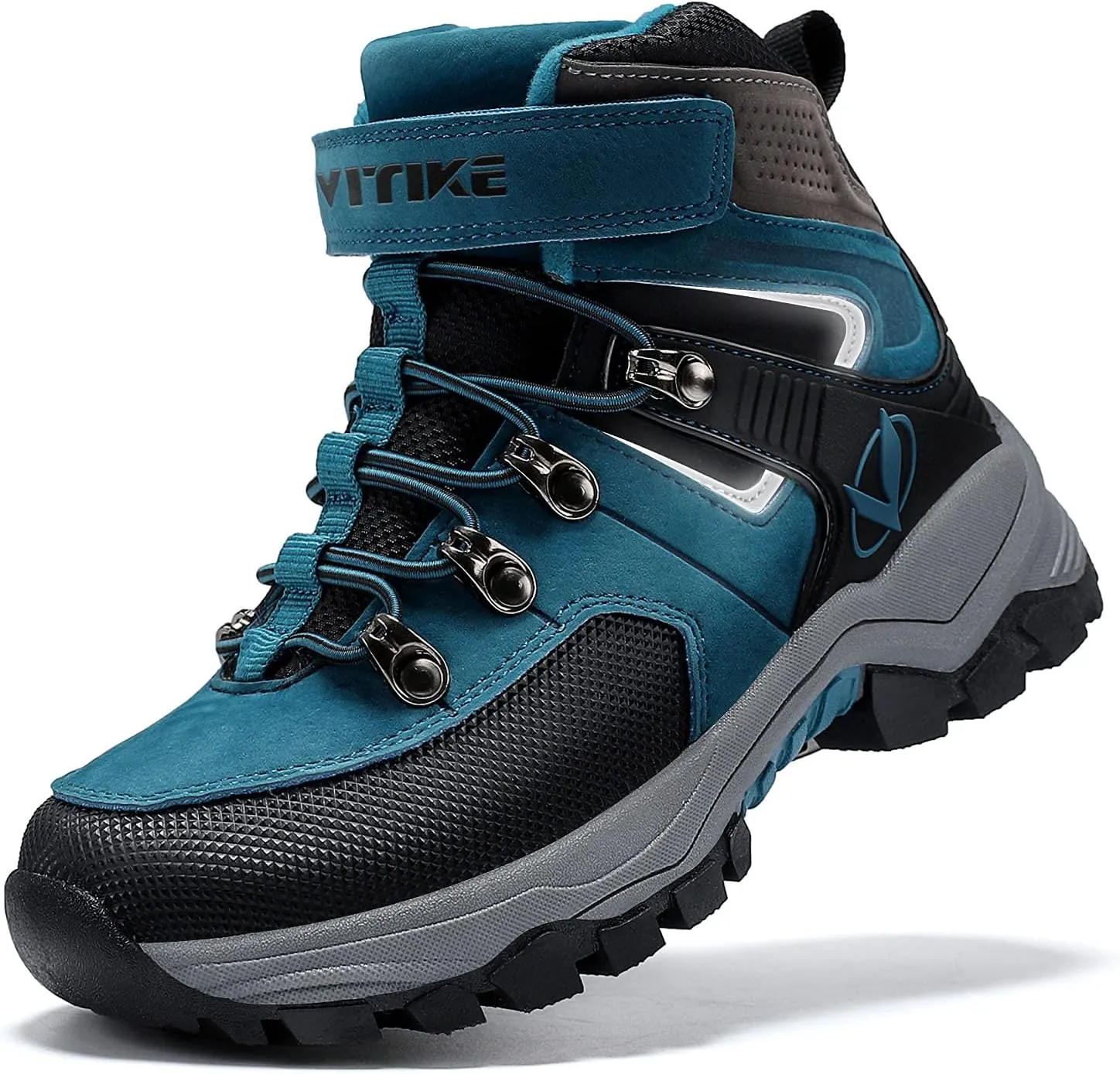 Littleplum Boys Snow Boots Winter Warm Booties Antiskid Hiking Outdoor Shoes Ankle Boots for Kids