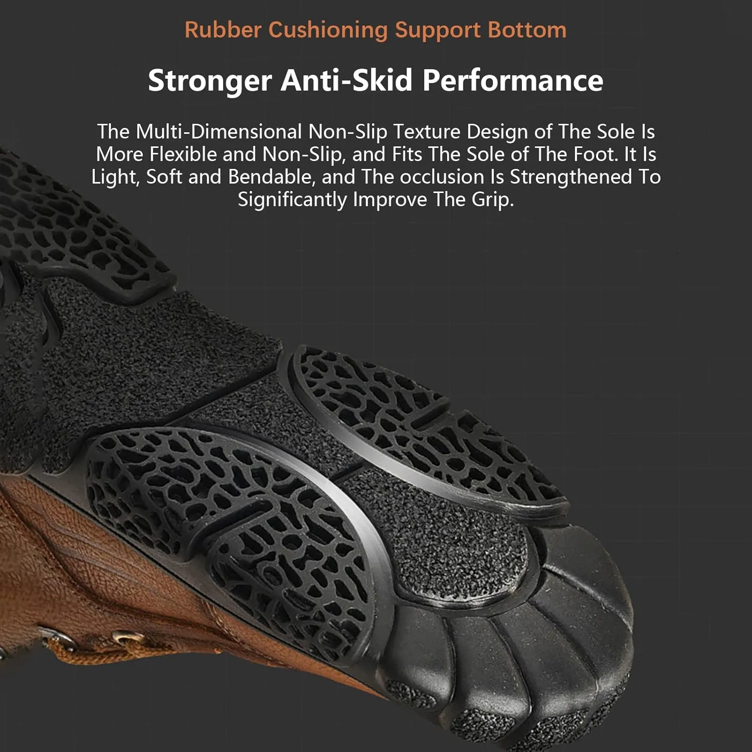 Men Waterproof Hiking Boots Ankle Outdoor Sports Lightweight Hiking Shoes Plus Velvet Warm Men's Snow Boots Non Slip Rubber Flat Shoes,Yellow-39