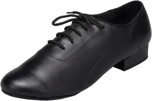 Mens Ballroom Dance Shoes for Latin Salsa Tango with Standard Block Heel