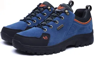 Men's Hiking Shoes, Ladies Hiking Shoes, Outdoor, Single Shoes, Outdoor, Leisure, Size 36-47 (Color : Blue, Size : 9.5)